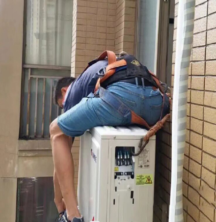 陈仓空调移机